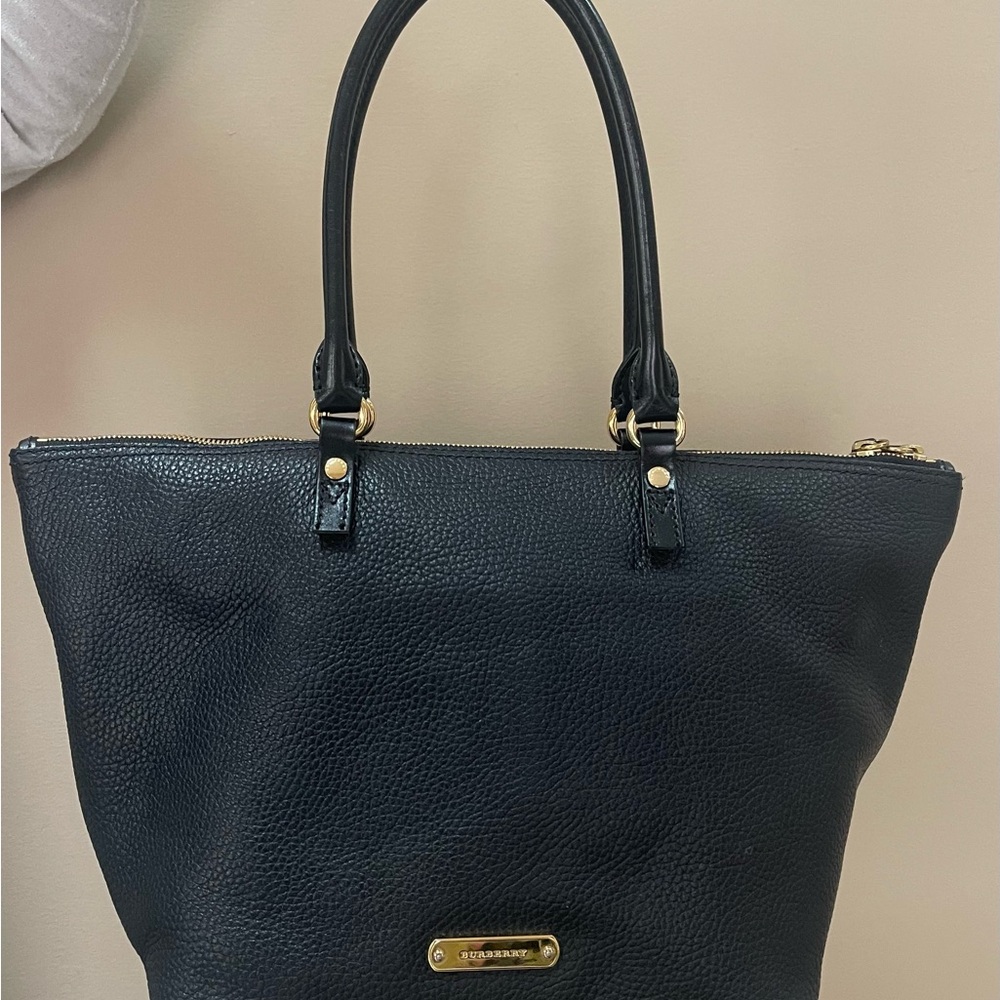 Authentic Burberry Leather Handbag